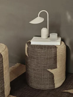 Beklede poef Forene^ferm LIVING New