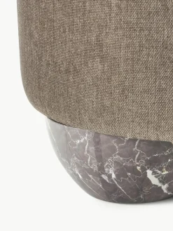 Beklede poef Lino^Westwing Collection Clearance
