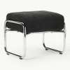 Beklede poef Marcel^Westwing Collection Online