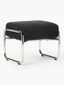 Beklede poef Marcel^Westwing Collection Online