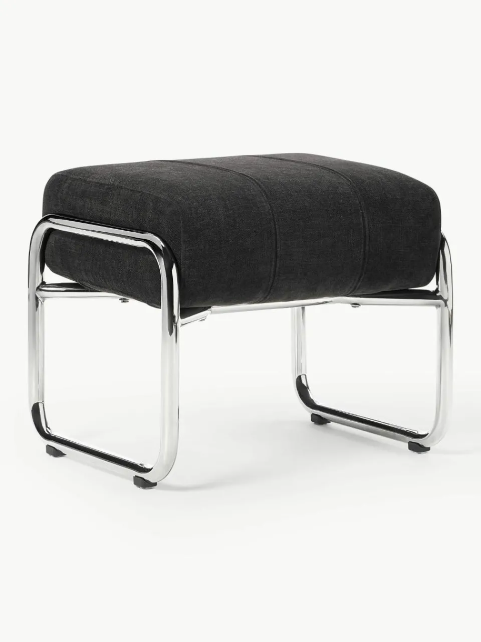 Beklede poef Marcel^Westwing Collection Online