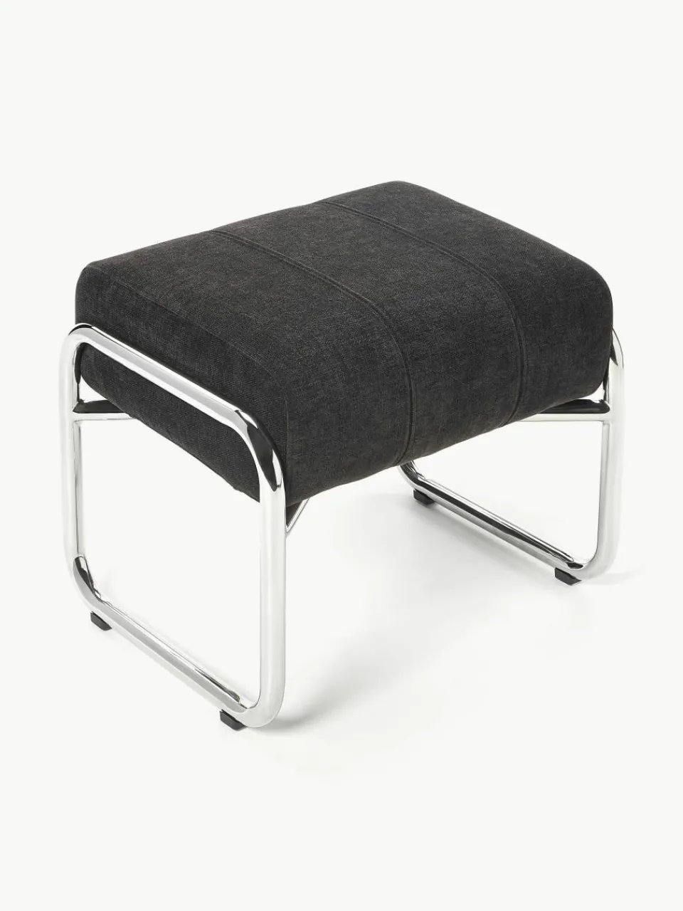 Beklede poef Marcel^Westwing Collection Online