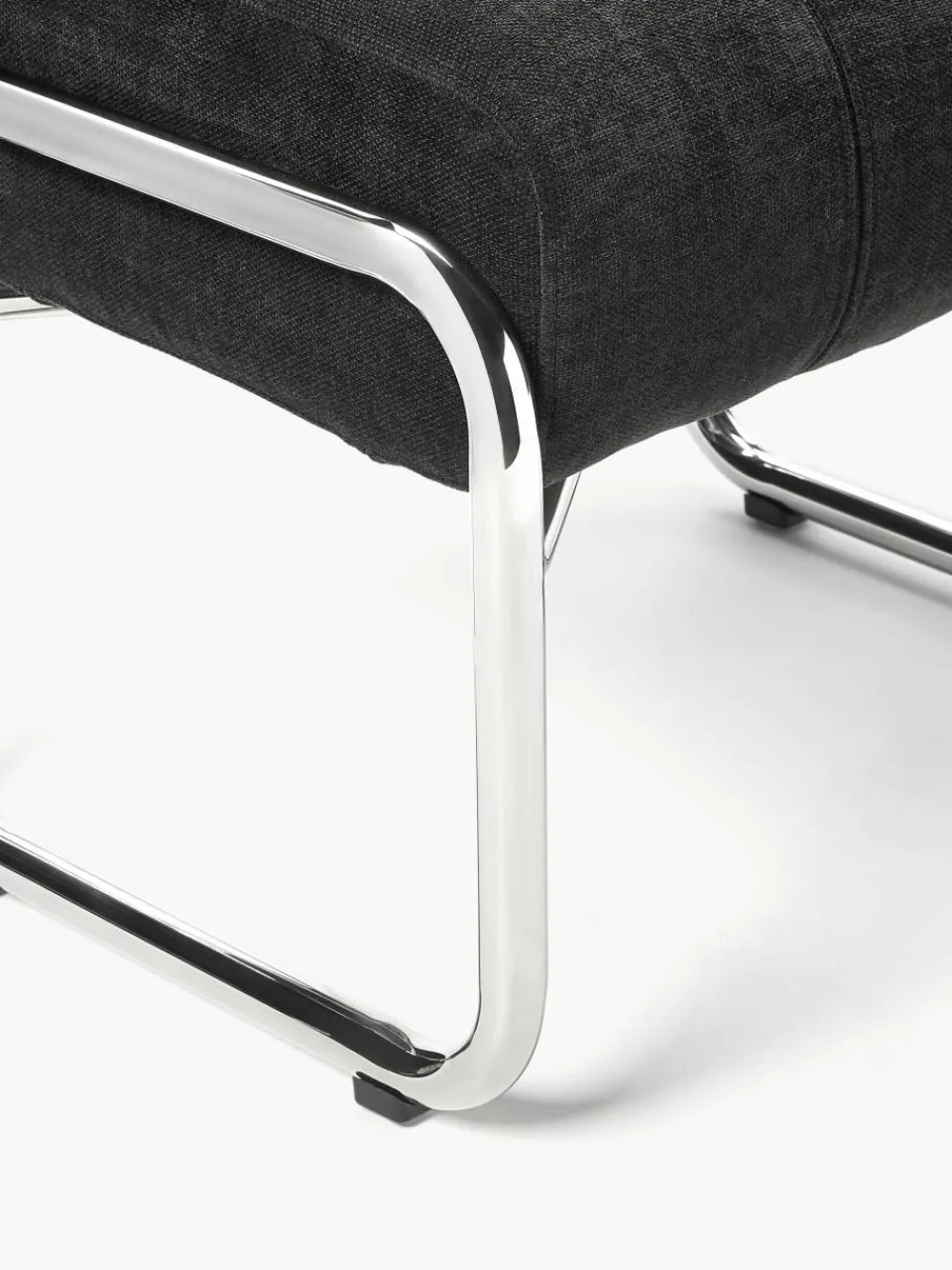 Beklede poef Marcel^Westwing Collection Online