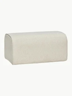 Beklede poef Mellow^Hübsch Outlet