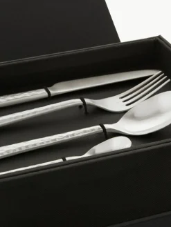 Bestekset Hune met gehamerde handvatten, 4 personen (16-delig)^Broste Copenhagen Discount
