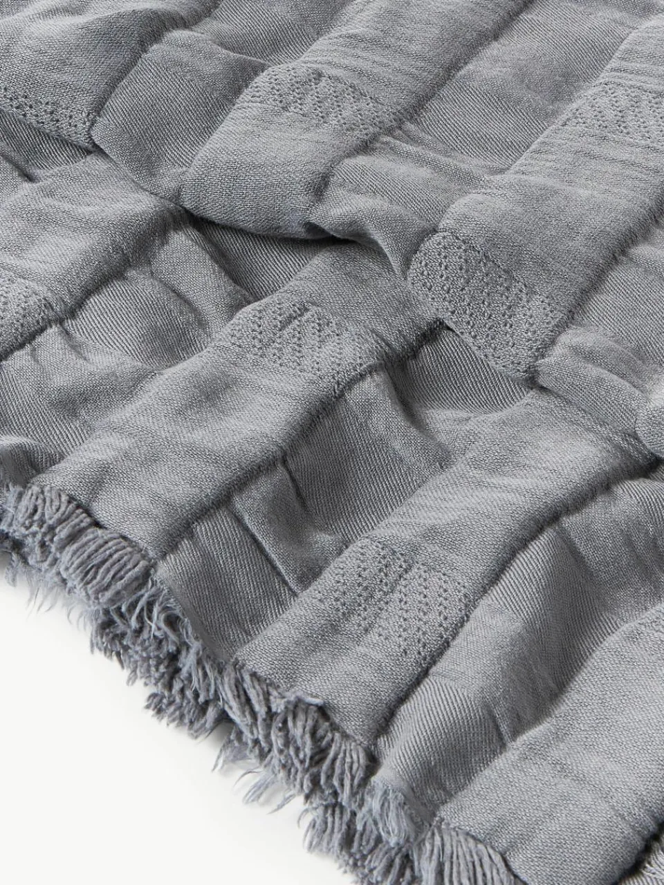 Bethany mousseline sprei met franjes^Westwing Collection Best