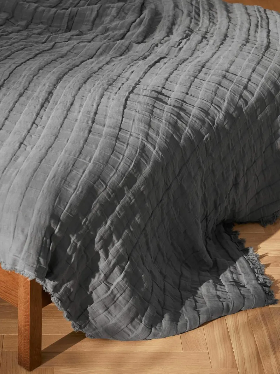 Bethany mousseline sprei met franjes^Westwing Collection Best