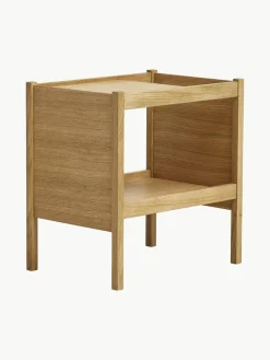 Bijzettafel Journal van eikenhout^Form & Refine Outlet