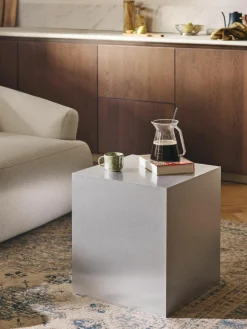 Bijzettafel Lesley met metaallook^Westwing Collection Discount