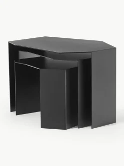 Bijzettafel Shard met organische vorm, 3-delig^ferm LIVING Best