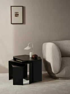 Bijzettafel Shard met organische vorm, 3-delig^ferm LIVING Best