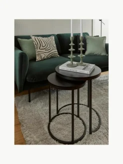 Bijzettafels Andrew van mangohout, set van 2^Westwing Collection New
