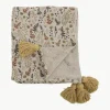 Bloemendeken Filipa met kwastjes^Bloomingville Mini Outlet