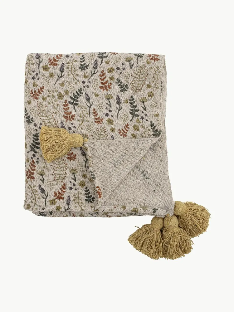 Bloemendeken Filipa met kwastjes^Bloomingville Mini Outlet