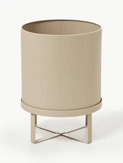 Bloempot Bau met gegroefd oppervlak, H 38 cm^ferm LIVING Discount