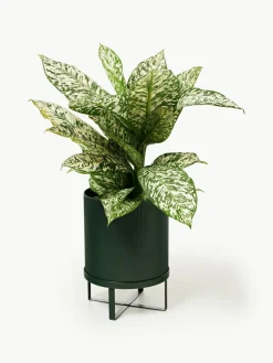 Bloempot Bau met gegroefd oppervlak, H 38 cm^ferm LIVING Clearance