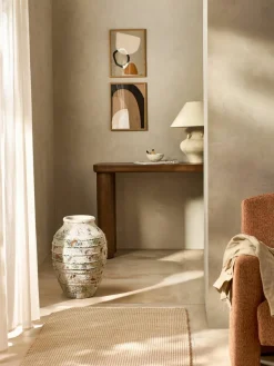 Bloempot Porto van beton, H 71 cm^Westwing Collection Sale