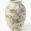 Bloempot Porto van beton, H 52 cm^Westwing Collection Fashion