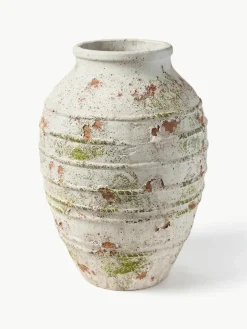 Bloempot Porto van beton, H 52 cm^Westwing Collection Fashion