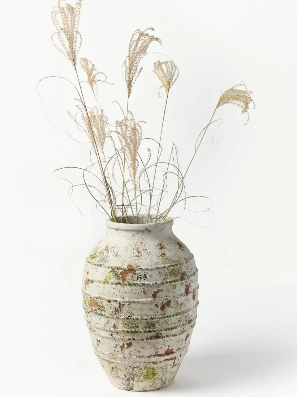 Bloempot Porto van beton, H 52 cm^Westwing Collection Fashion