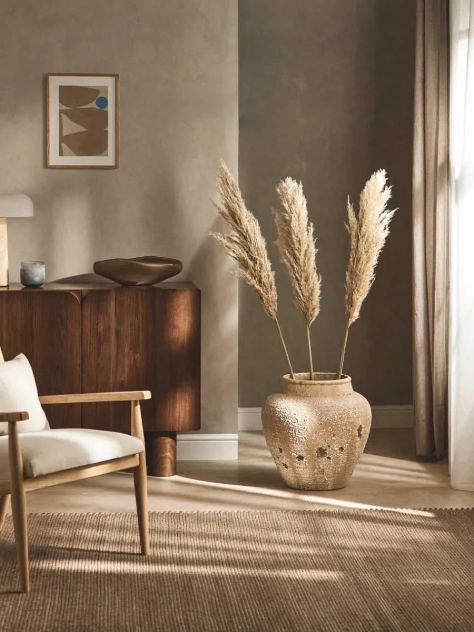 Bloempot Rome, H 45 cm^Westwing Collection Fashion