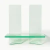 Boekenstandaard Crystal, B 27 x H 25 cm^Westwing Fashion