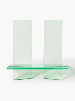 Boekenstandaard Crystal, B 27 x H 25 cm^Westwing Fashion