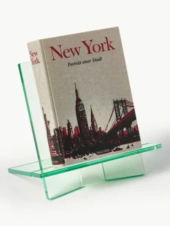 Boekenstandaard Crystal, B 27 x H 25 cm^Westwing Fashion