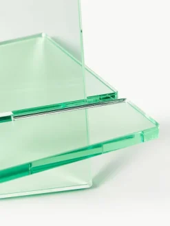 Boekenstandaard Crystal, B 27 x H 25 cm^Westwing Fashion