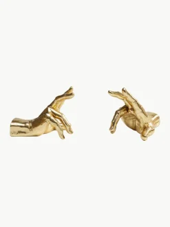 Boekensteun Holding Fingers, set van 2^Kare Design Clearance