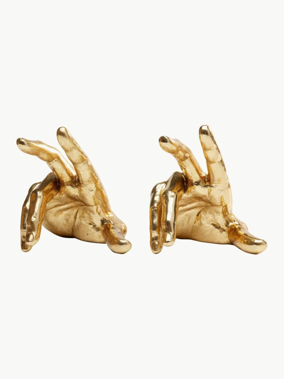 Boekensteun Holding Fingers, set van 2^Kare Design Clearance