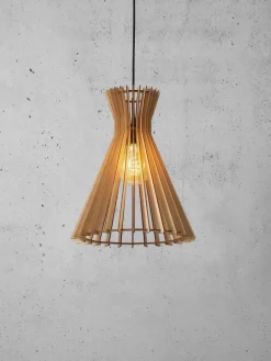 Boho hanglamp Groa van hout^Westwing Discount
