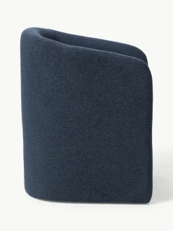Bouclé armstoel Mairo^Westwing Collection Hot