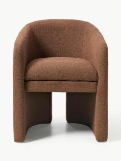 Bouclé armstoel Mairo^Westwing Collection New