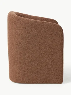 Bouclé armstoel Mairo^Westwing Collection New