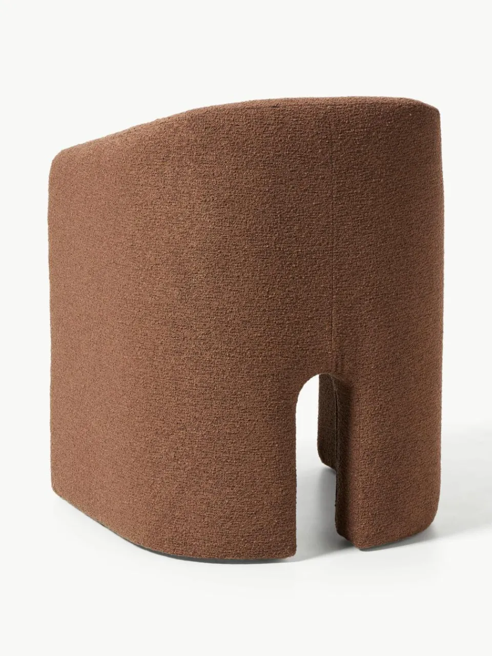 Bouclé armstoel Mairo^Westwing Collection New
