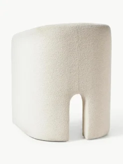 Bouclé armstoel Mairo^Westwing Collection Best