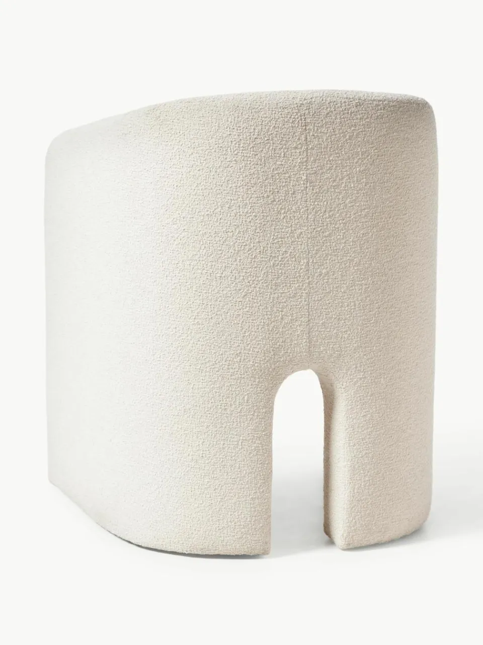 Bouclé armstoel Mairo^Westwing Collection Best