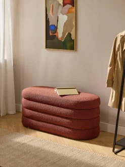 Bouclé bank Alto met opbergruimte^Westwing Collection Best
