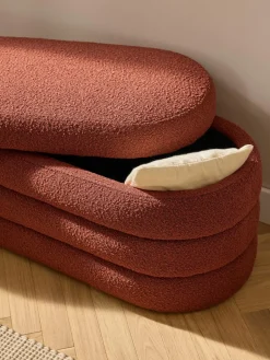 Bouclé bank Alto met opbergruimte^Westwing Collection Best
