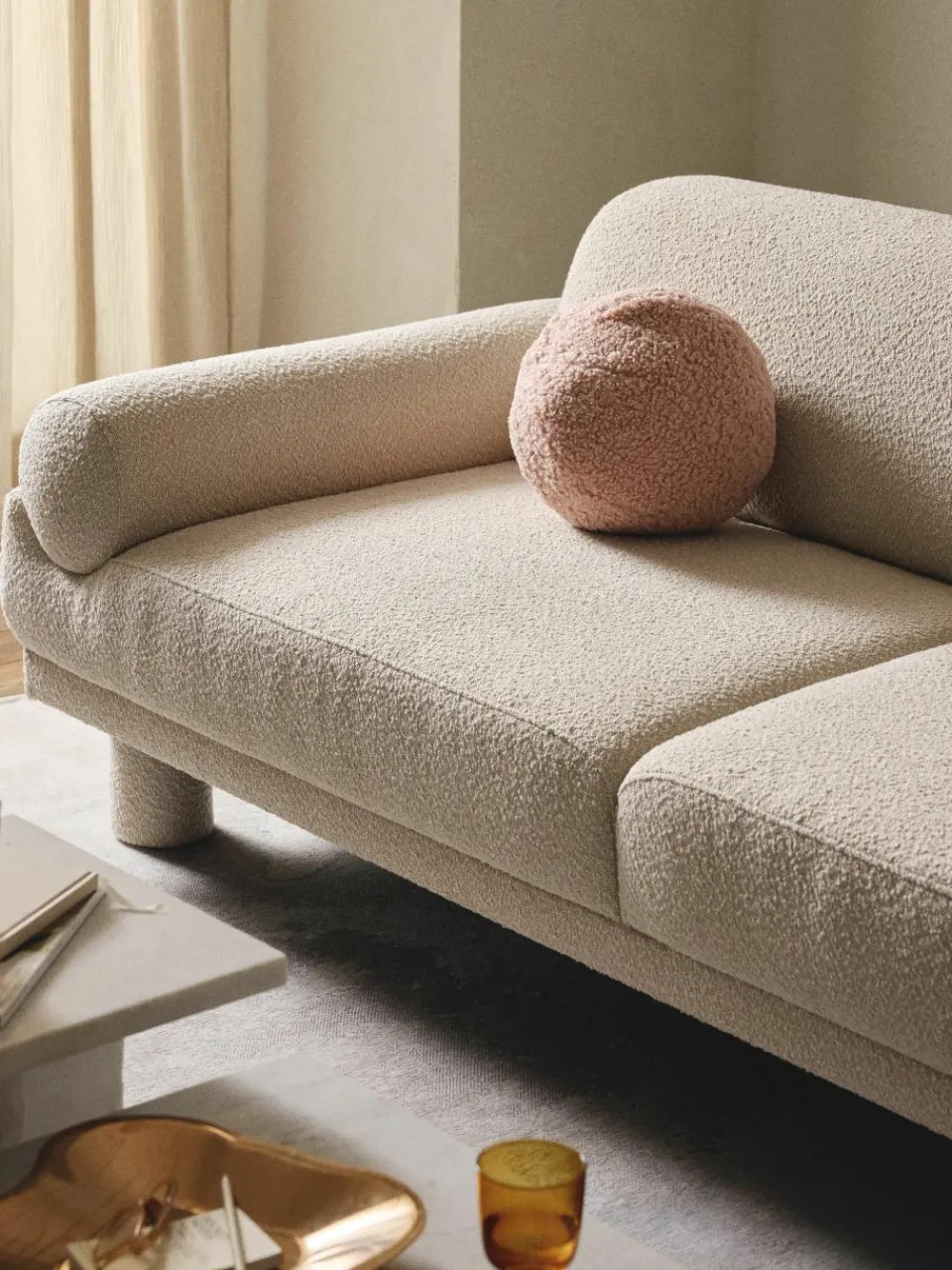 Bouclé bank Lilo (3-zits)^Westwing Collection Discount