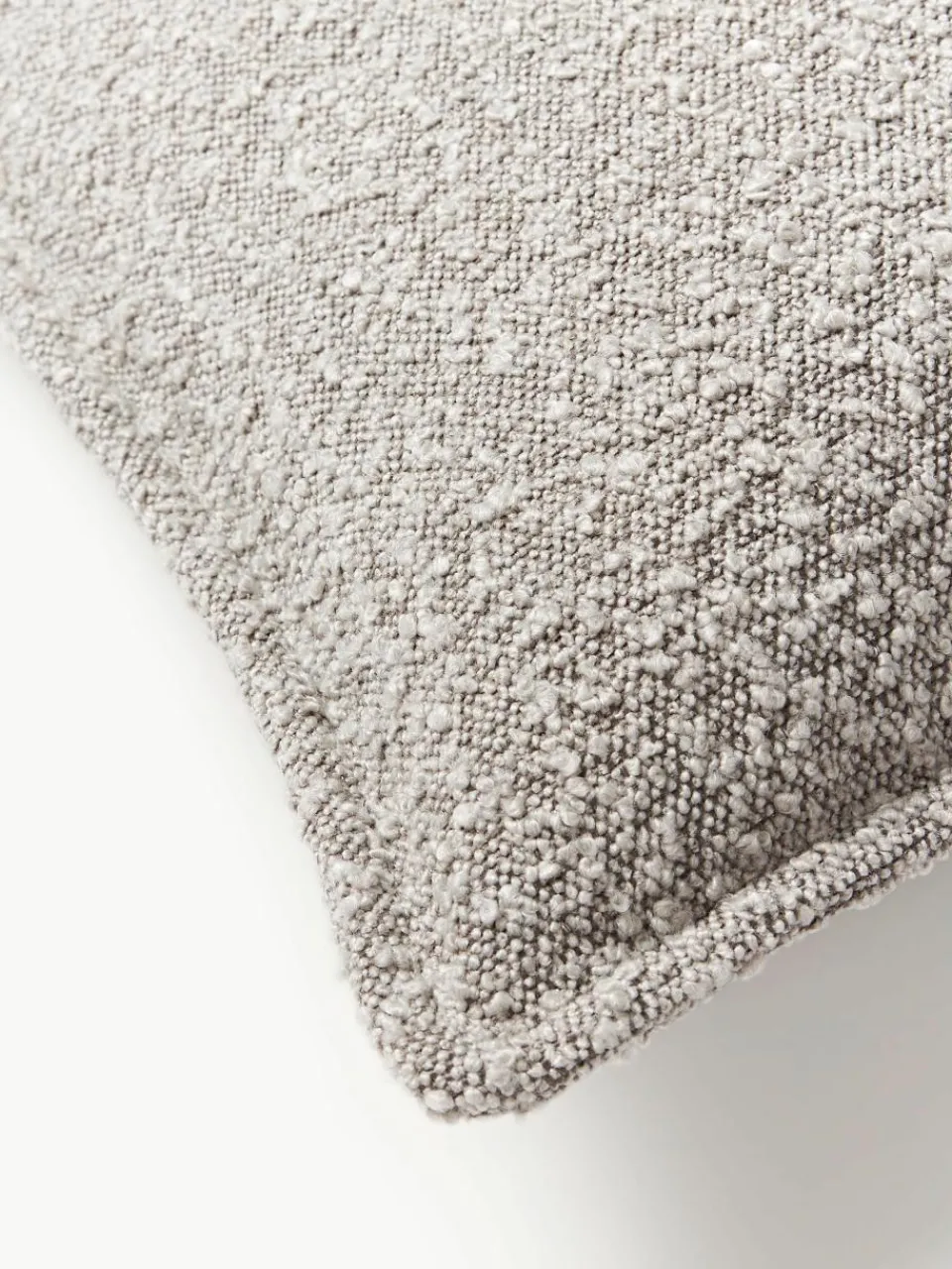 Bouclé bankkussen Lennon^Westwing Collection Sale