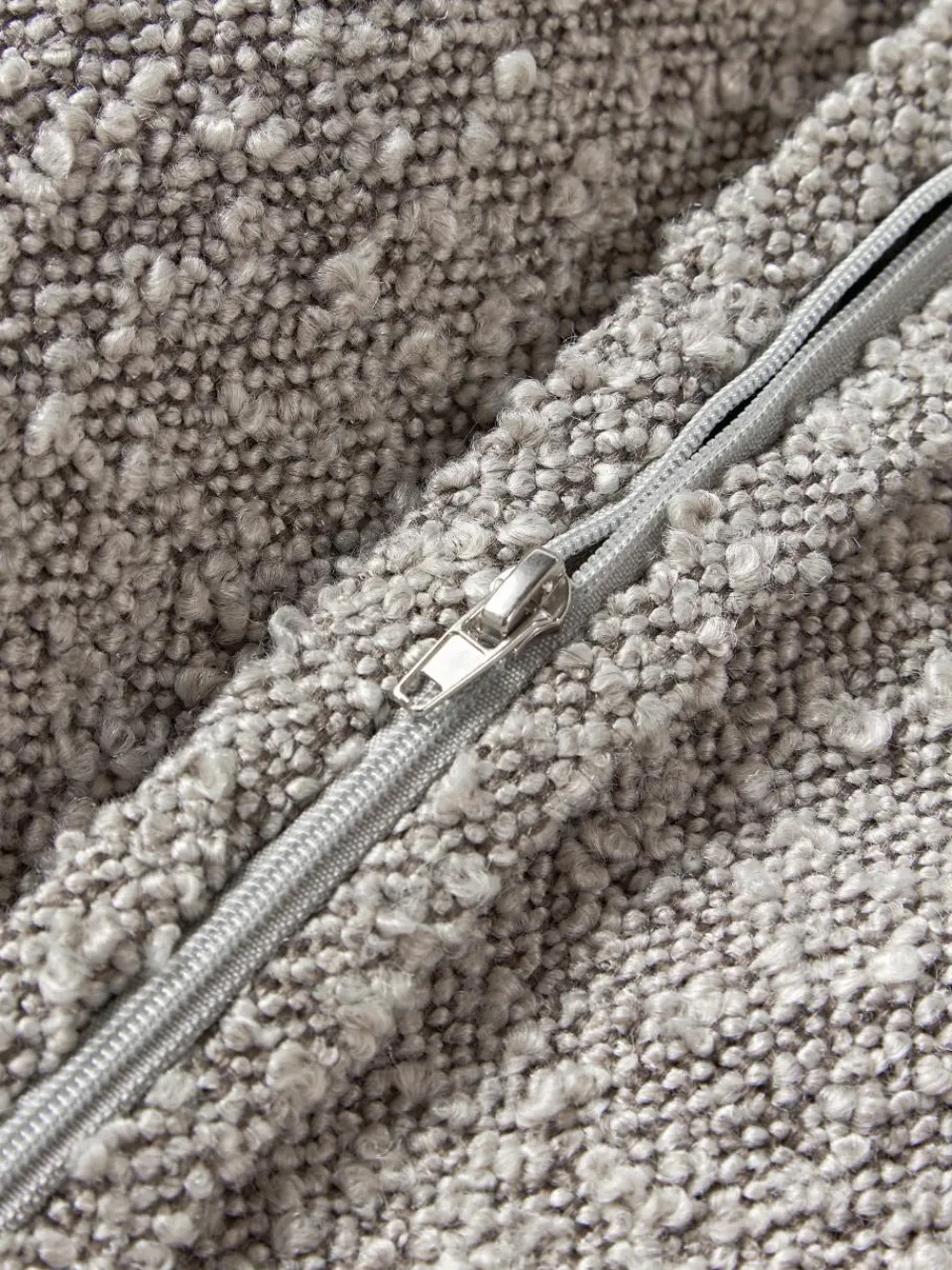 Bouclé bankkussen Lennon^Westwing Collection Sale