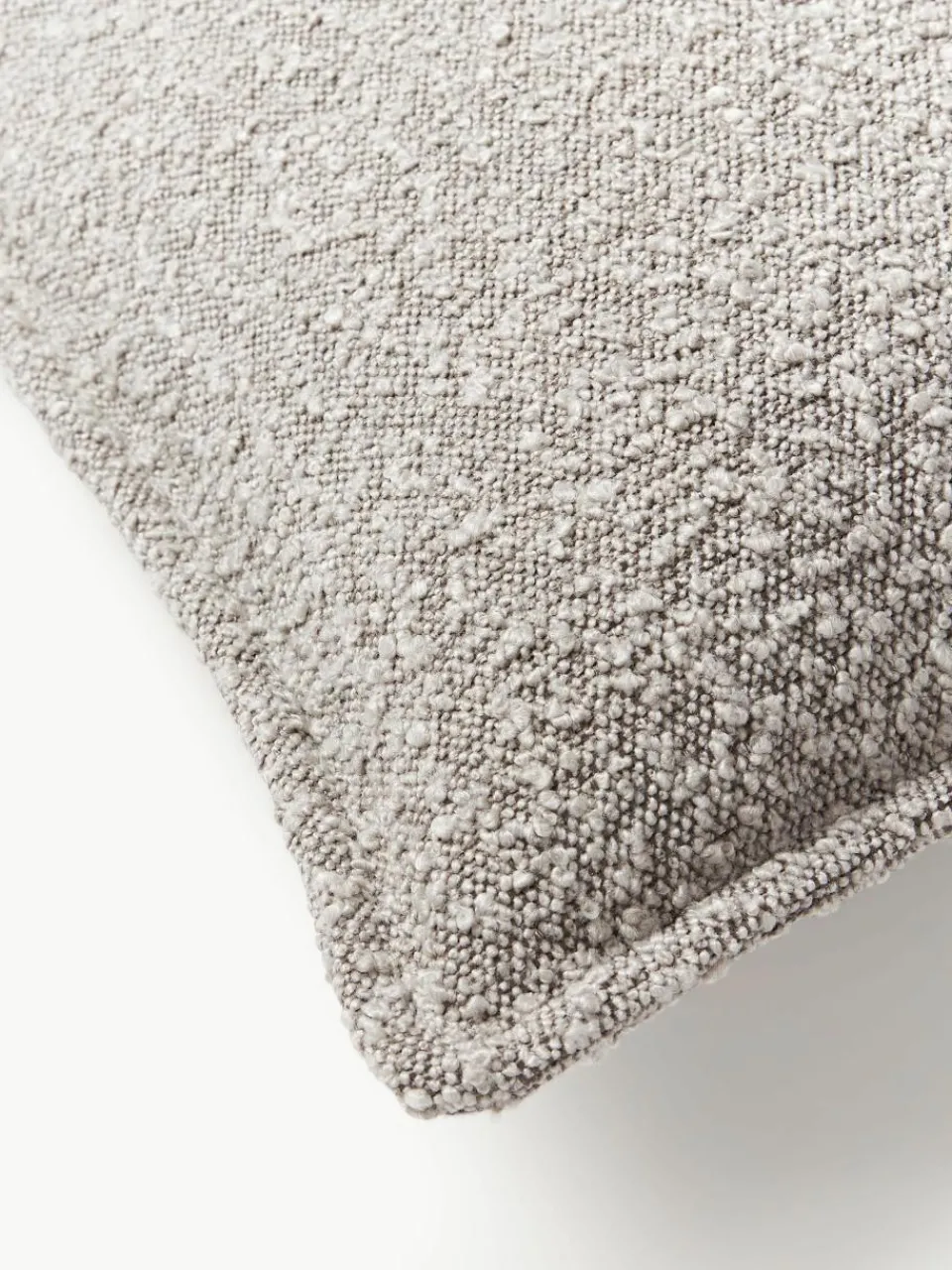Bouclé bankkussen Lennon^Westwing Collection New