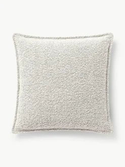Bouclé bankkussen Lennon^Westwing Collection New