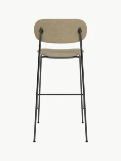 Bouclé barkruk Co met metalen frame^Audo Copenhagen Discount