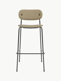 Bouclé barkruk Co met metalen frame^Audo Copenhagen Discount