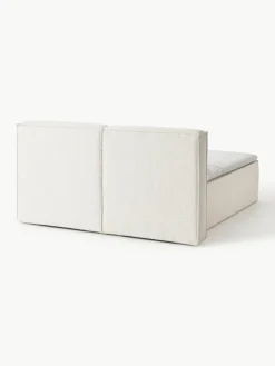 Bouclé boxspring bed Lennon^Westwing Collection Sale