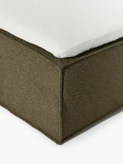 Bouclé boxspring bed Lennon^Westwing Collection Outlet