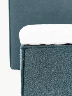 Bouclé boxspring bed Lennon^Westwing Collection Clearance